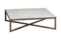 Krusin Coffee Table -Vitra || Muuto Sales krusin coffee table arabescato walnut stained oak angle