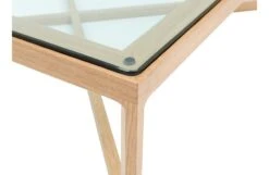 Krusin Coffee Table -Vitra || Muuto Sales krusin coffee table detail glass and oak