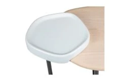 Lewa Side Table Natural Ash Top White Ceramic Holder -Vitra || Muuto Sales l e lewa side table natural ash top white cermaic holder detail