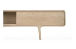 Fawn AV Unit Oak -Vitra || Muuto Sales l q lq st fawn lowboard 220x45x45 oak white 1015 11