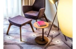 Bloop Side Table European Walnut -Vitra || Muuto Sales lifestyle 3 2