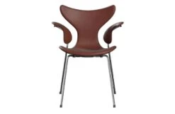Fritz Hansen Lily Armchair Grace Leather Anniversary Piece -Vitra || Muuto Sales lilly grace leather chair 2 1