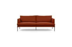Matera 3 Seater Sofa Nobilis Velvet Rust -Vitra || Muuto Sales m g mg003051 nobilis velvet rust