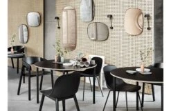 Muuto Fiber Side Chair Wood Base -Vitra || Muuto Sales m g mg003343