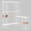 Tower Shelving System White