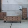 McQueen 8 Drawer Chest Walnut
