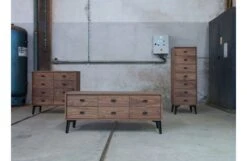 McQueen 8 Drawer Chest Walnut