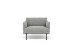 Muuto Outline Chair 26 Muuto Outline Chair -Vitra || Muuto Sales mg003350black kvadrat fiord fabric light grey 151
