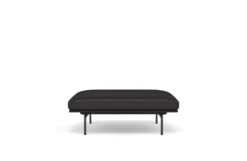 Muuto Outline Pouf -Vitra || Muuto Sales mg0041420black refine leather black