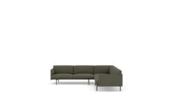 Muuto Outline Corner Sofa 22 Muuto Outline Corner Sofa -Vitra || Muuto Sales mg0041421black kvadrat fiord fabric dark green 961