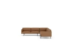 Muuto Outline Corner Sofa 27 Muuto Outline Corner Sofa -Vitra || Muuto Sales mg0041421black refine leather cognac