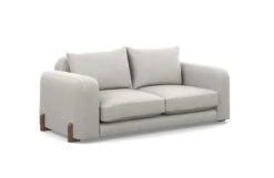 Nuvola 3 Seater Sofa -Vitra || Muuto Sales nuvolamg0041753chunky boucle ecru walnut 4