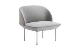 Muuto Oslo Lounge Chair Steelcut 160 Grey