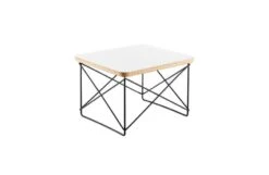 Vitra Eames Occasional Table LTR Basic Dark Legs -Vitra || Muuto Sales occasional ltr white black legs 2
