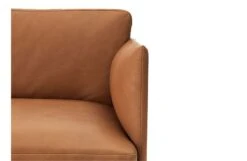 Muuto Outline Corner Chaise Sofa Left Hand Facing 21 Muuto Outline Corner Chaise Sofa Left Hand Facing -Vitra || Muuto Sales outline refine leather cognac detail 3