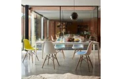 Vitra Plate Dining Table Carrara Marble Top White Base -Vitra || Muuto Sales p l plate dining table eames plastic chair dsw resting cat master