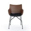 Kartell Q/Wood SN Dining Chair Basic Veneer Black Seat -Vitra || Muuto Sales q wood sn dining chair 2