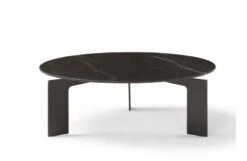 Range Round Coffee Table -Vitra || Muuto Sales range round coffee table marble grafite top base canne di fucile 2 1