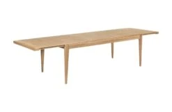 Gubi S-Table Extending Dining Table -Vitra || Muuto Sales s table oak 2nd ext angle