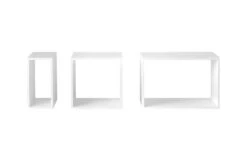 Muuto Stacked Storage System Modules -Vitra || Muuto Sales stacked product white group open