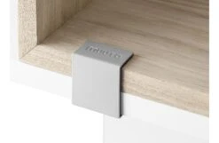Muuto Stacked Storage System Clips (Set Of 5) -Vitra || Muuto Sales stacked storage clips light grey product 1