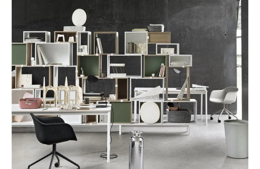 Muuto Stacked Storage System Configuration 1 In White 5 Muuto Stacked Storage System Configuration 1 In White - Image 3