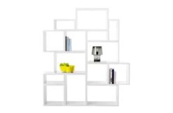 Muuto Stacked Storage System Modules -Vitra || Muuto Sales stacked storage white open modules set up
