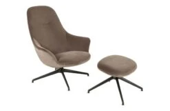 Sweep Swivel Footstool Velvet Mink -Vitra || Muuto Sales sweep in vigano heals velvet mink 2 2 1