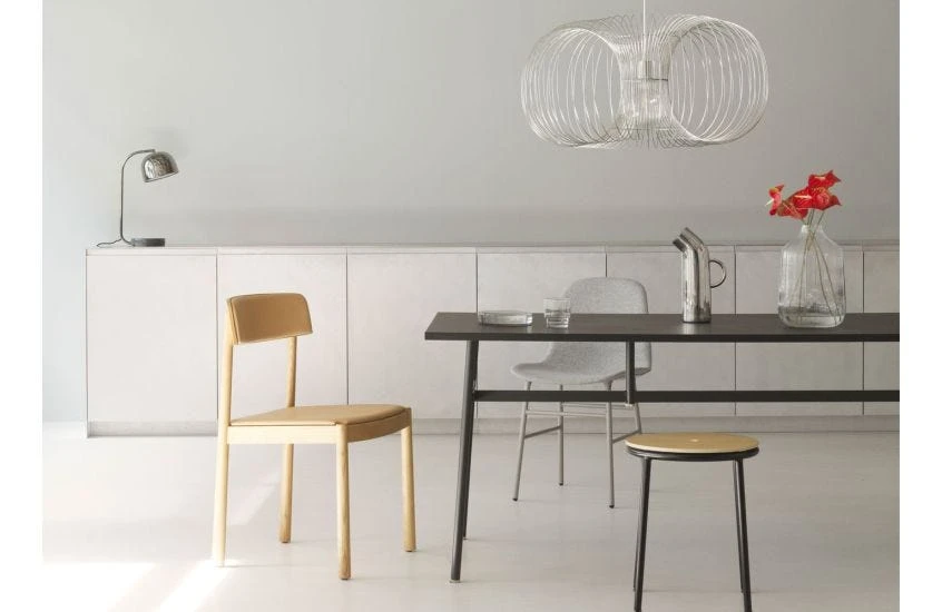 Normann Copenhagen Timb Dining Chair Ultra Leather Camel 3 Normann Copenhagen Timb Dining Chair Ultra Leather Camel