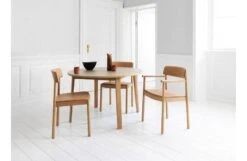 Normann Copenhagen Timb Dining Chair Ultra Leather Camel 9 Normann Copenhagen Timb Dining Chair Ultra Leather Camel -Vitra || Muuto Sales timb chair lifestyle 4