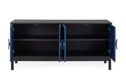 Tinta Sideboard -Vitra || Muuto Sales tinta sideboard black stain carcass blue stain doors 9979