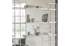 Tower Shelf Set Of 5 Shelves White